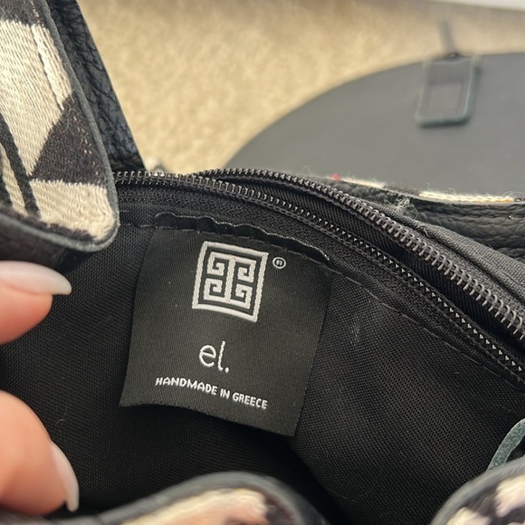 Greece brand El. Leather backpack great condition , almost new - Picture 6 of 9